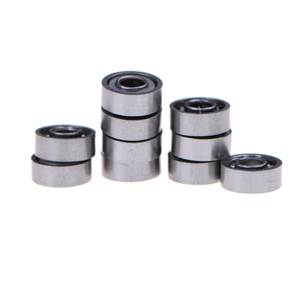 10 Stück Kugellager R166ZZ – 4,762x9,525x3,175 Mm, Abgedichtet, Aus Stahl