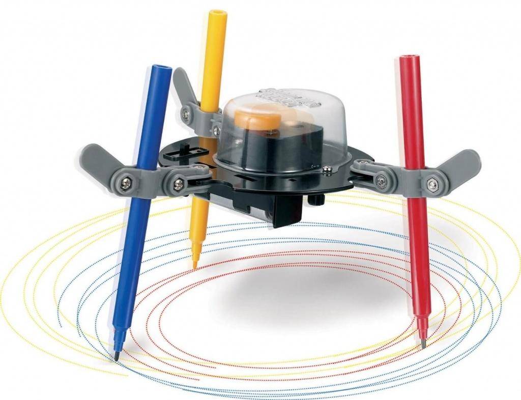 3 IN 1 Doodling Robot Graffiti Electrical Auto Drawing Machine DIY Toys Model Decoration Crafts