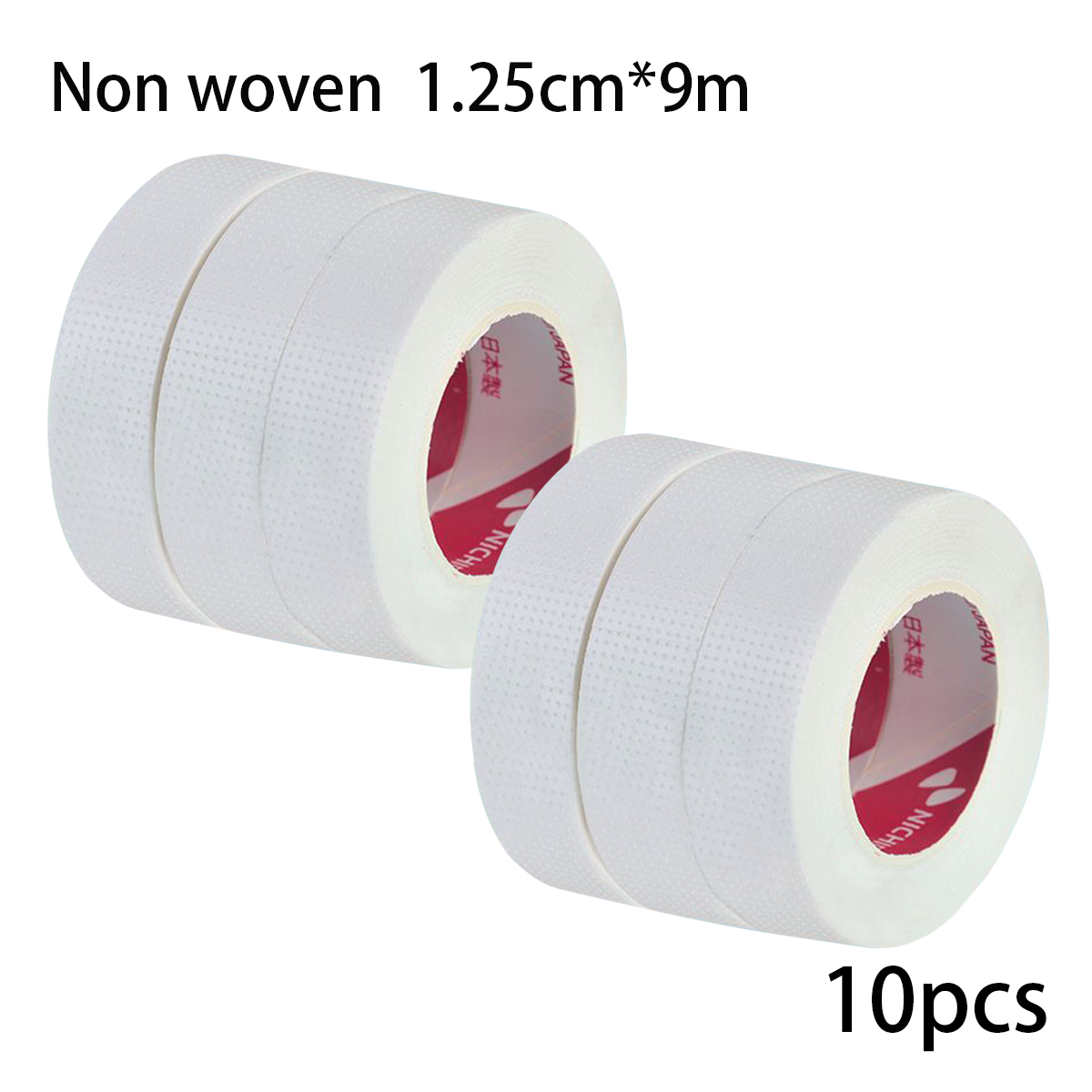 2/10Stck Wimpern Verlängerung Band Mikroporen Atmungsaktive Vlies Tuch Klebstoff Hebe Peitsche Zubehör Bunte machen-hoch-Werkzeug: Elfenbein