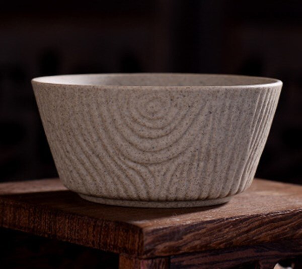 Vintage te skål japansk grov keramik tekop retro keramisk kontor mester kop til puer: F