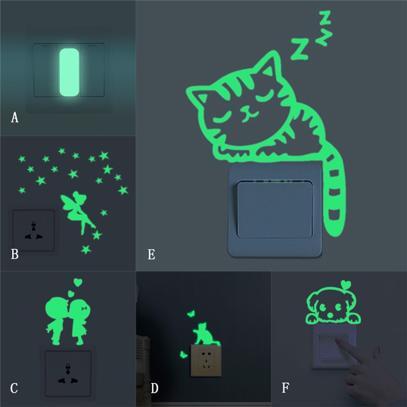 Light Switch Sticker Kids Baby Nursery Room DIY Wa... – Vicedeal