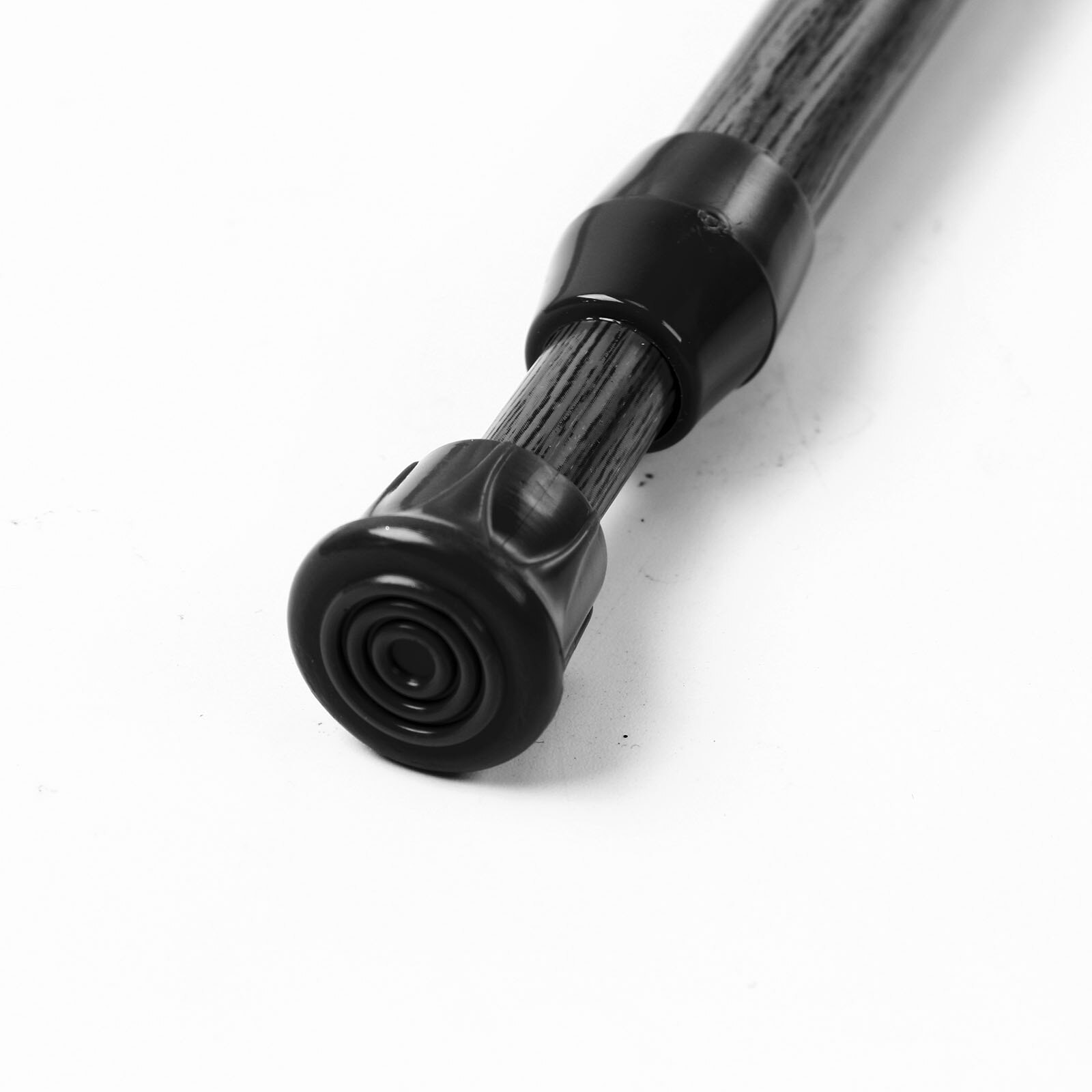 2 Bathroom Extendable Curtain Rod Spring Loaded Adjustable Telescopic Net Voile Tension Closet Rail Pole Rods for Shower Windows