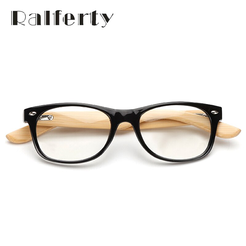 Ralferty små guld trä glasögon bågar bambu glasögon optisk ram glasögon för kvinnor män spektakel oculos de grau gafas