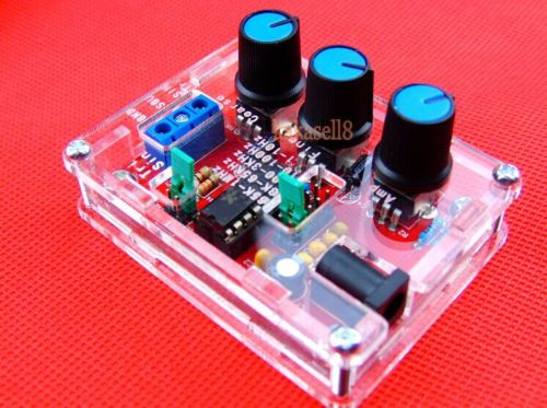 XR2206 Function Generator DIY Kit Sine, Triangle, Square Output 1HZ-1MHZ +CASE