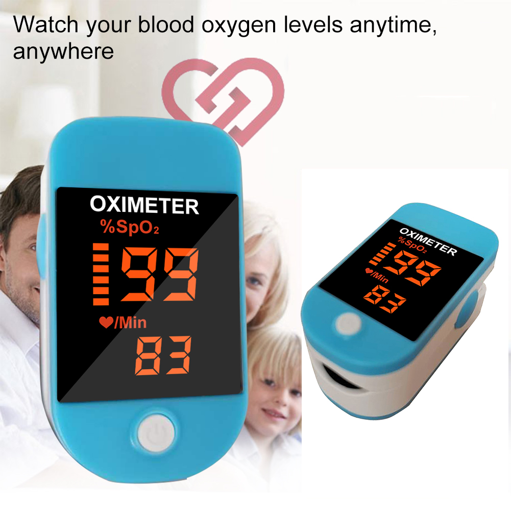 MOX01 Vinger Klem Oximeter Hartslag SPO2 Monitor Blood Oxygen Test Meter Bloed Oximeter Zuurstofverzadiging Monitor