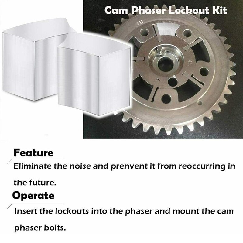 Cam Phaser Lock Out Noise Repair Kit Timing Chain Wedge Tool Bolt for Ford 5.4