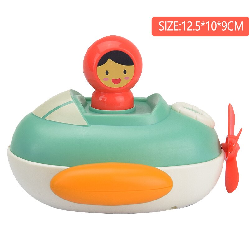 2022 Clockwork Animals Baby Bathing Toys for Kids 2 To 4 Years Old Bathtub Water Game Wind-up Shark Toys for Bebe 0 12 24 Months