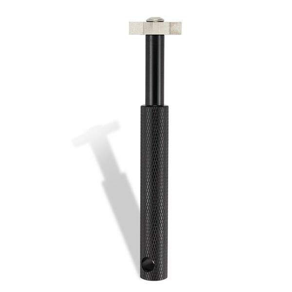 Golf groove tool golf iron wedge club groove sharpener cleaner golf club clear tool vu blade golf tilbehør: Sort