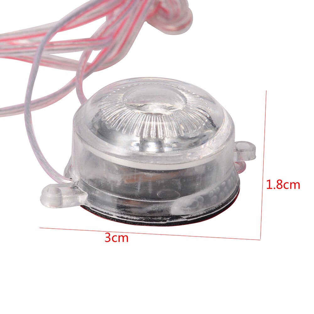 12V Blue LED Undercar Puddle Light Underglow Under Car Glow Lighting Super Bright LED Equipped