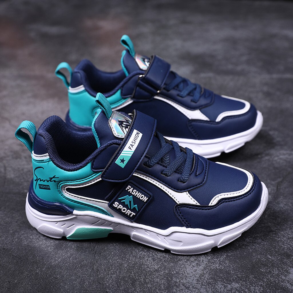 Big Size Children's Shoes Rubber Sole Handmade Casual Sneaker Lightweight Shoes Kids Young Comfortable Wal