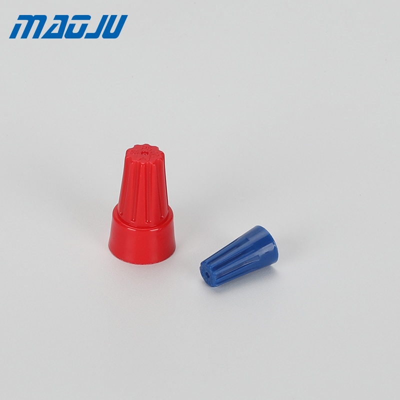 100 Uds tornillo giro conector resorte inserto surtido P1 P2 P3 P4 Twist-On cable conector alambre tuerca Twister