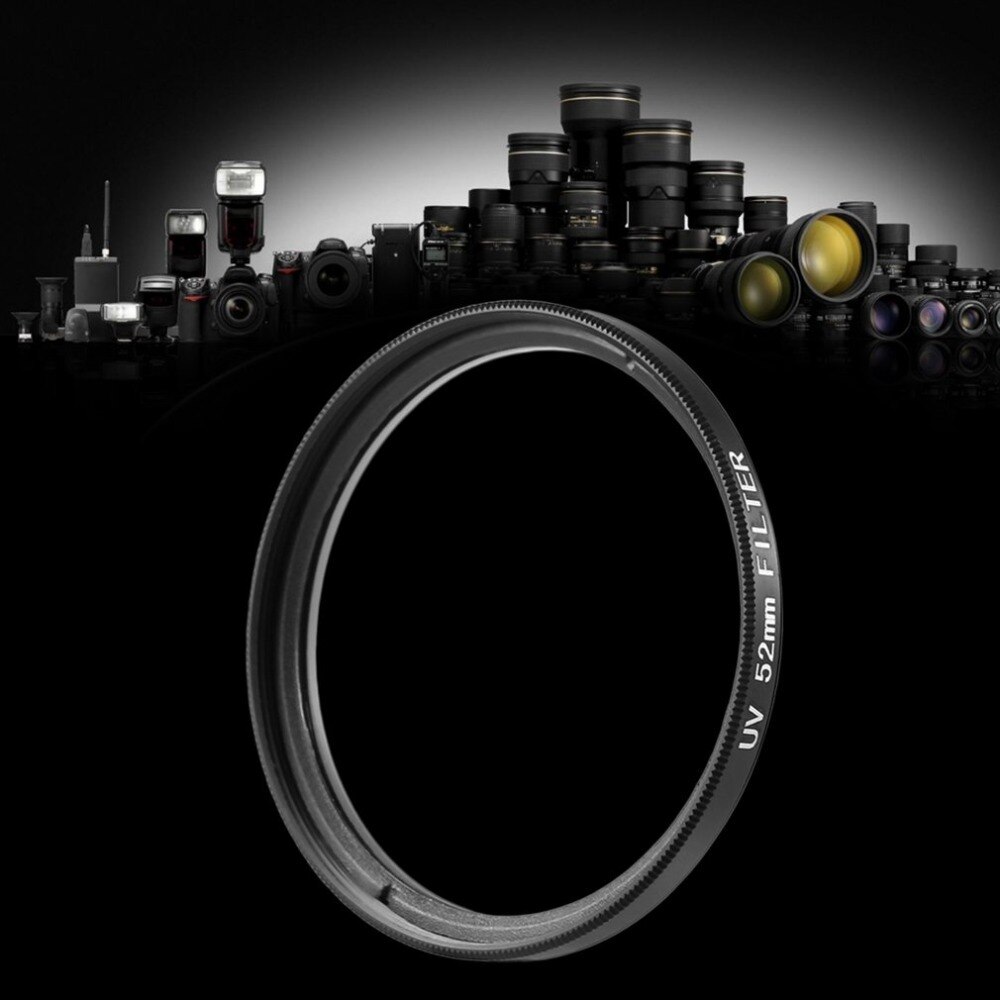 Haze UV Filter Lens 52mm Lens Protector For DSLR/SLR/DC/DV Camera Lens Dust-proof Moisture-proof Scratch-proof