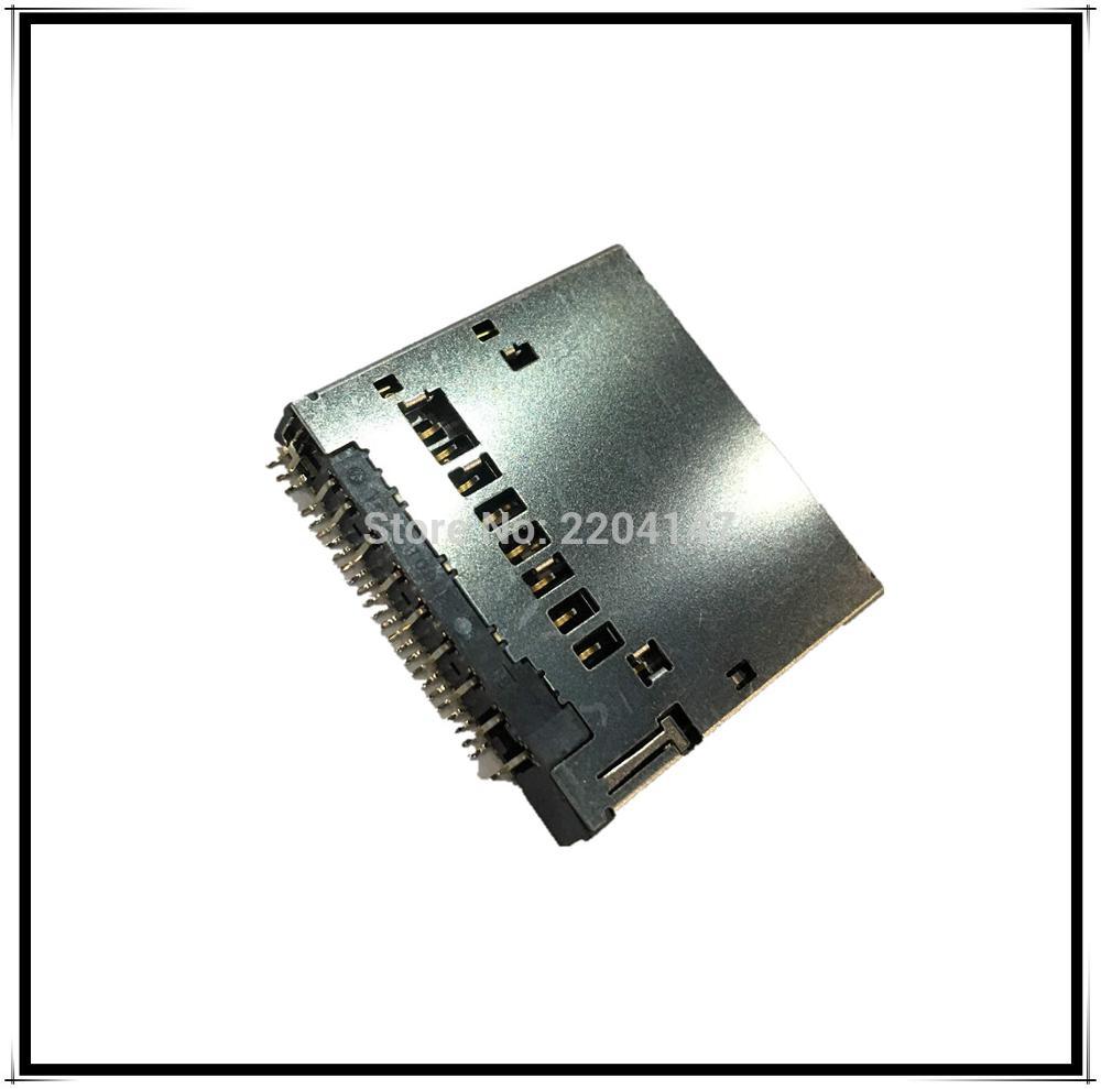 Original SD Memory Card Slot Assembly For Sony RX100 A5000 A6000 SX20E NEX6 camera repair parts