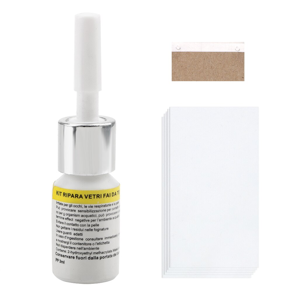 LEEPEE Auto Care DIY Windscreen Glass Scratch Crack Restore Quick Fix Window Screen Polishing Car Windshield Repair Kits: D