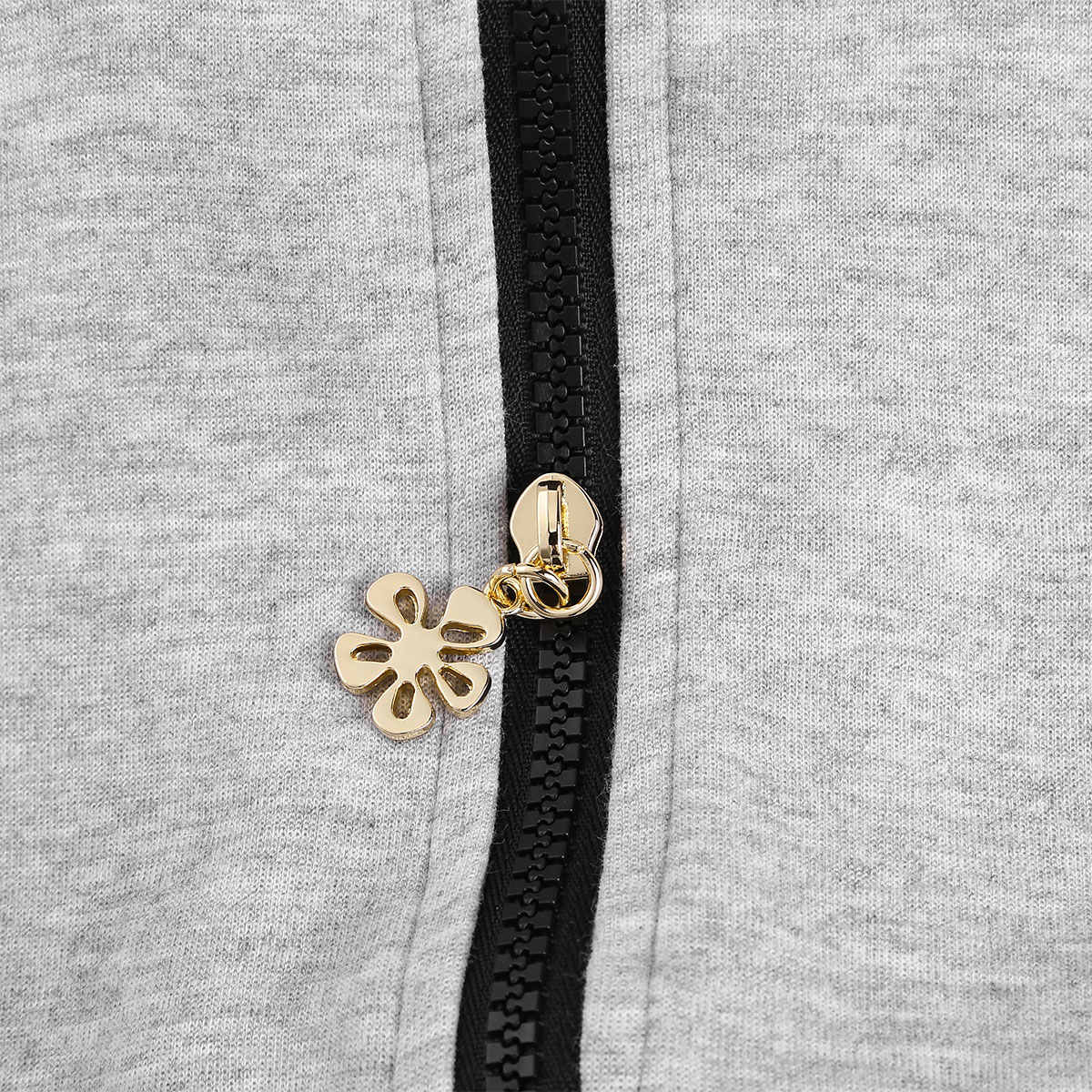 Ensemble de tirettes de fermeture éclair en métal 20 #5 en forme de fleur/cœur, tirettes de fermeture éclair décoratives, artisanat pour la réparation de vêtements de sacs de bagages à faire soi-même