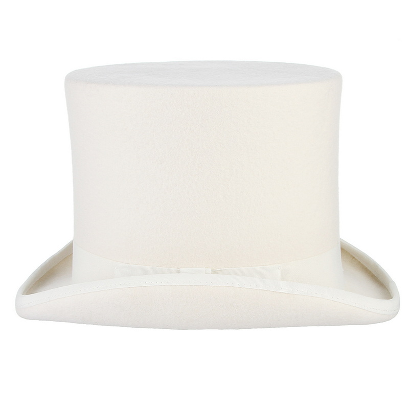 100%  ull brittisk europa gentleman hög hatt scenframträdande topphattar magiker retro personlighet president hatt fedora