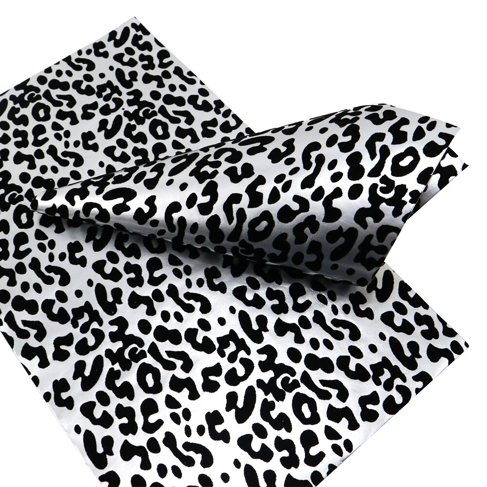 Feuilles de tissu en Faux cuir imprimé motif zèbre de vache, 30x140cm, pour bricolage, boucle d&#39;oreille fait à la main, sac à main, 1Yc6411: 1059009002