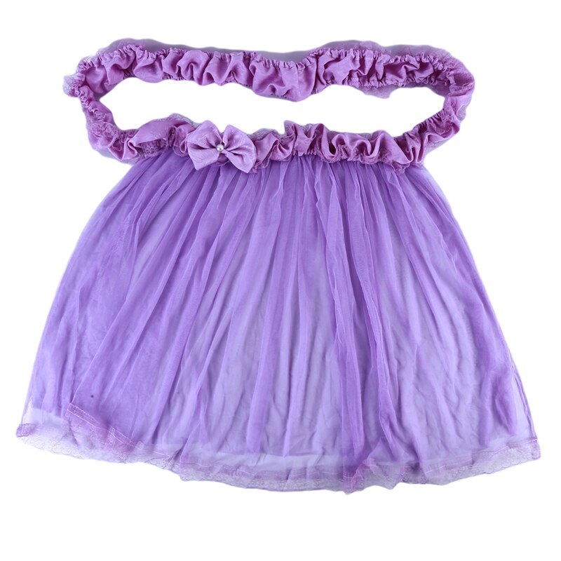 Tv Dust Cover Computer Monitor Protection Stick Wall-Mounted Desktop Curved Screen Soft Fabric Craft: Dream purple