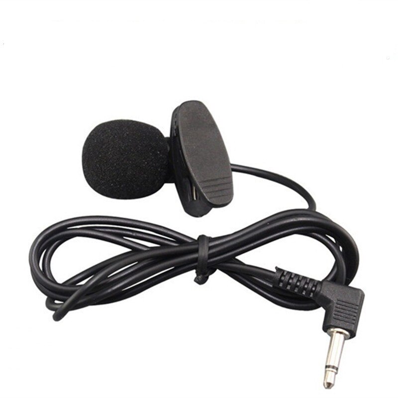 Mini micrófono externo con cable de 3,5mm, Mini micrófono de voz de estudio con Clip en solapa, micrófono de escenario para altavoz, 1 ud./3 uds.