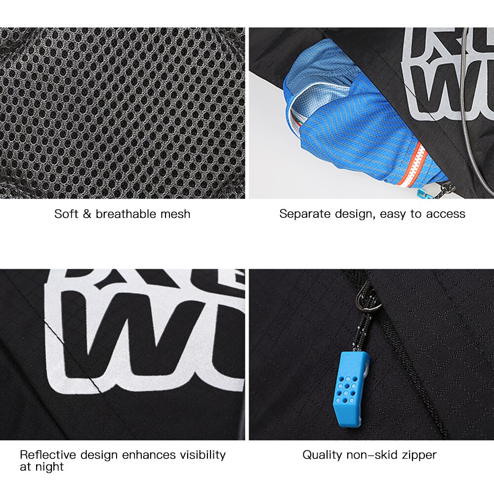 8l outdoor hardlooptassen met drinkzak fietsrugzak sportvest ultralichte fietstassen dames heren ademend jogging