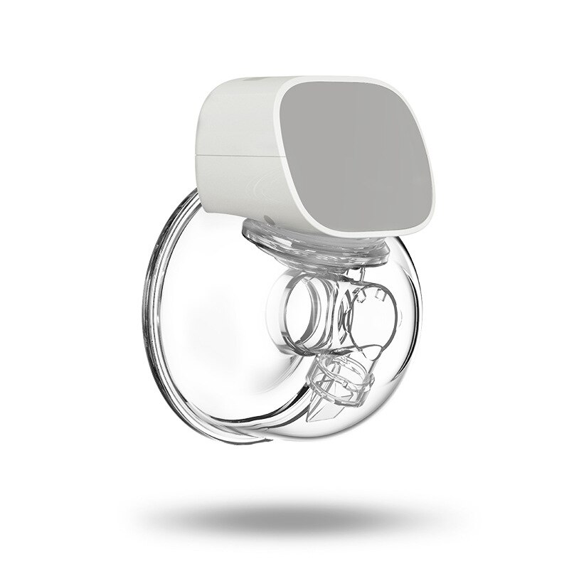 Elektrische Brust Pumpe USB Chargable Stille Tragbare Hände-Freies Tragbare Milch Dunst BPA Freies Automatische Melker Milch Auszieher: grau