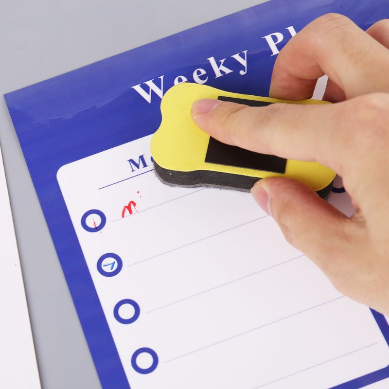 A3 Wekelijkse Planner Zachte Magnetische Whiteboard Magneten Tekening Message Board P9YA