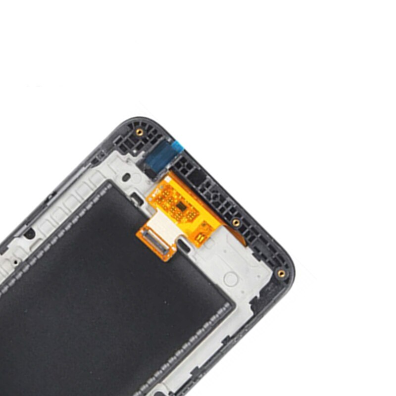 Original för lg  k10  m250 m250n m250e lcd-skärm pekskärm 5.3 tums digitaliseringsenhet med ram för  k20 plus display