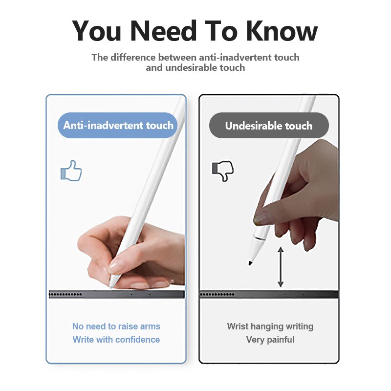 For stylus penn universal for xiaomi huawei ipad samsung iphone blyant nettbrett smart touch for epleblyant for kapasitiv skjerm
