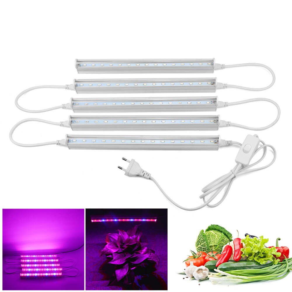 Fitolamp barre de LED bande rigide LED cultiver plante lumière de croissance T5 Tube pour Aquarium serre hydroponique grosebox Phyto plantes d'intérieur