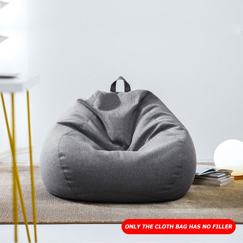 Sitzsack Sofa Stuhl keine füllstoff Tuch stuhl liege sitz sitzsack kissen Große Sitzsack Gefüllte Lagerung für freundlicher Erwachsene 70*80cm