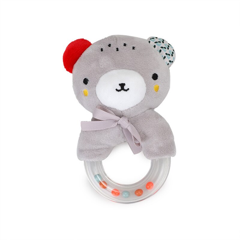 Baby Kinderen Rammelaar Speelgoed Cartoon Dier Pluche Hand Bell Kinderwagen Bijtring Wieg Opknoping Rammelaars Baby Trooster Speelgoed