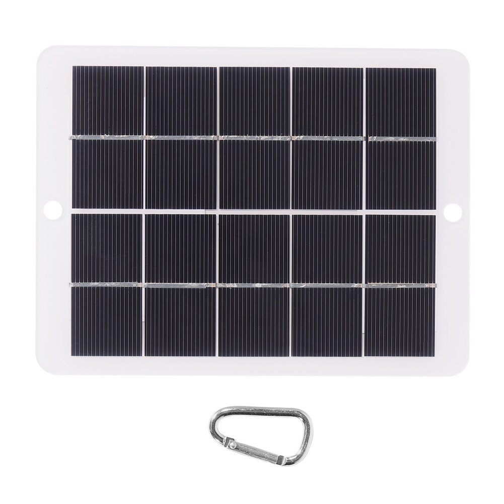 Panel Solar USB portátil para exteriores, minicargador Solar de 5V para escalada, Cargador rápido de teléfono de viaje, generador de cargador Solar DIY: 3W 5V