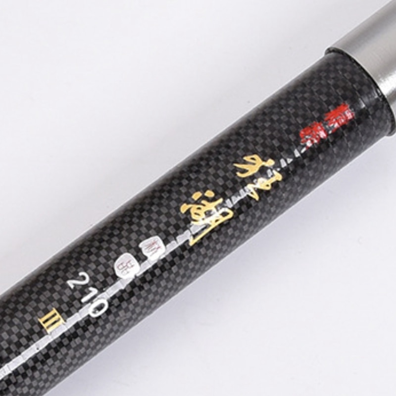 Collapsible Fishing Rod Telescopic Fishing Rod Ultralight Fishing Rod with Portable Retractable Handle 2.1M