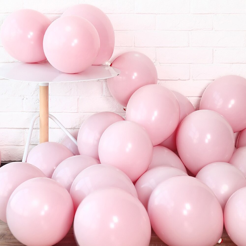 90Pcs 12 "Macarons Kleurrijke Pastel Candy Ballonnen Latex Ronde Helium Ballonnen Decoratie Voor Verjaardagsfeestje Festival 12Inch