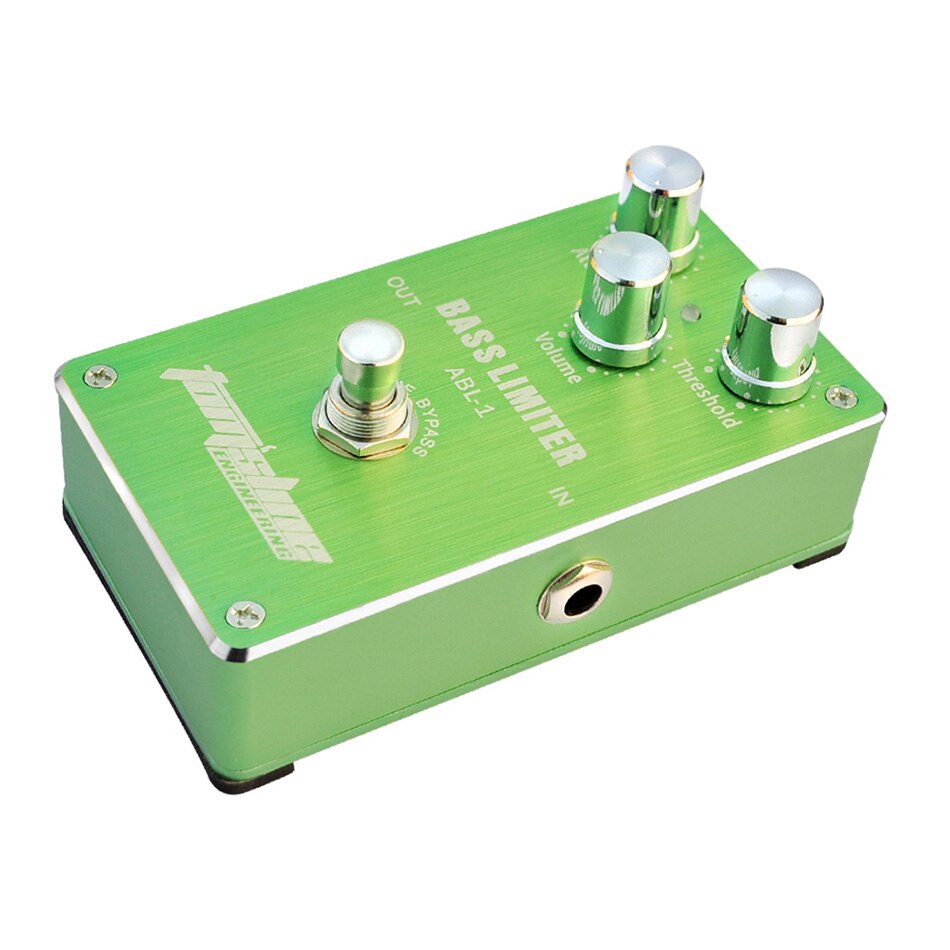 Aroma ABL-1 Bass Limiter Bas Effecten Pedaal Bass Compressor Verminderen Redundante dynamische Balans uitgang True Bypass