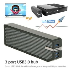 For Xbox One HDD Adapter USB 3.0 External Memory Data Storage Bank Expand Black Gaming Accessories