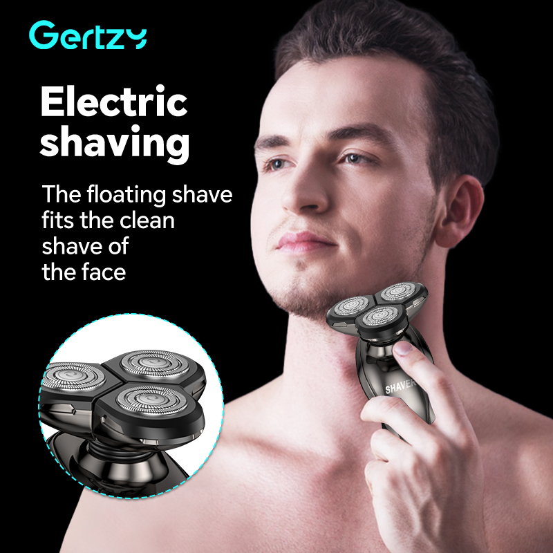 Elektrisch scheerapparaat Scheerapparaat voor mannen, roterende scheermachines, vaderdagcadeau