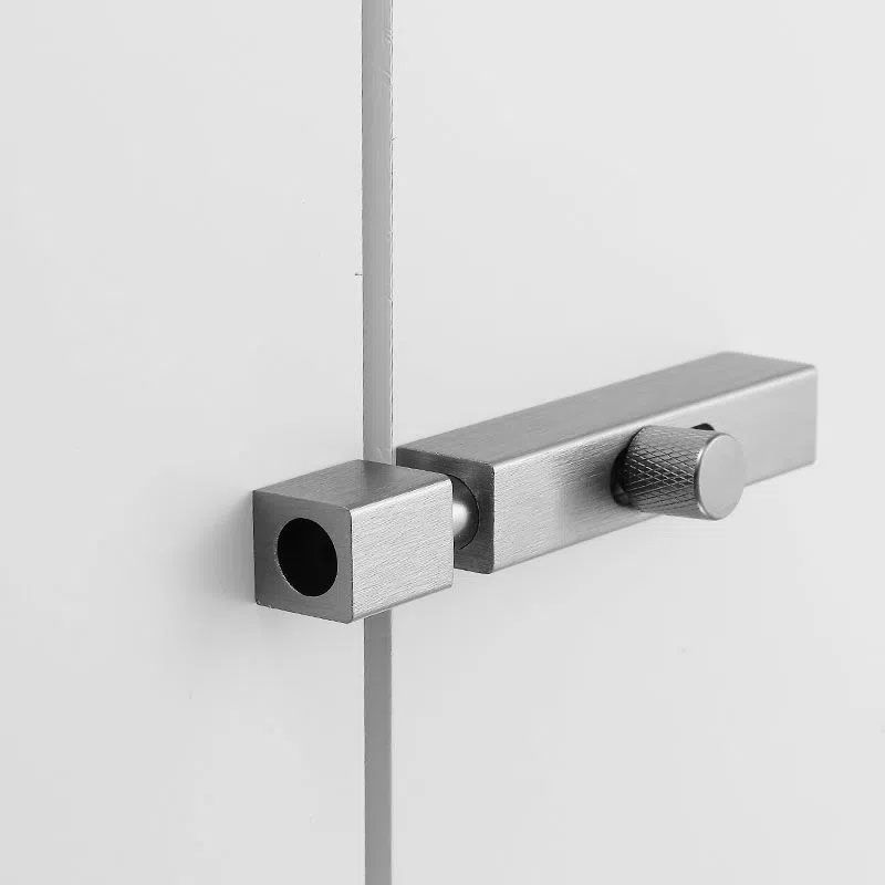 Universalstift rustfrit stål aluminiumslegering dørlås træ soveværelsesdørspænde dørbolt toilet tyverisikring låse artefakt