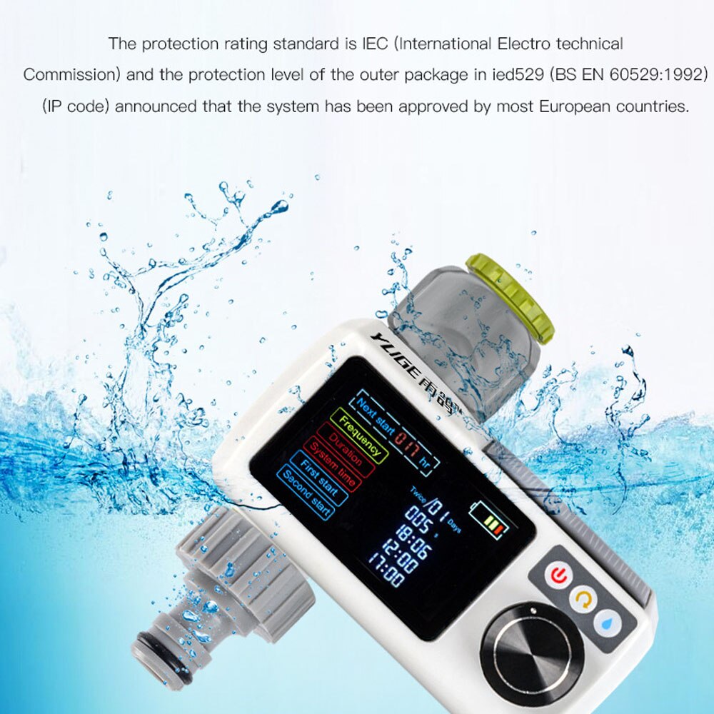 Rain Sensor Intelligent Drip Irrigation System Controller Watering Timer Garden Irrigation Tool Automatic Intelligent Timer