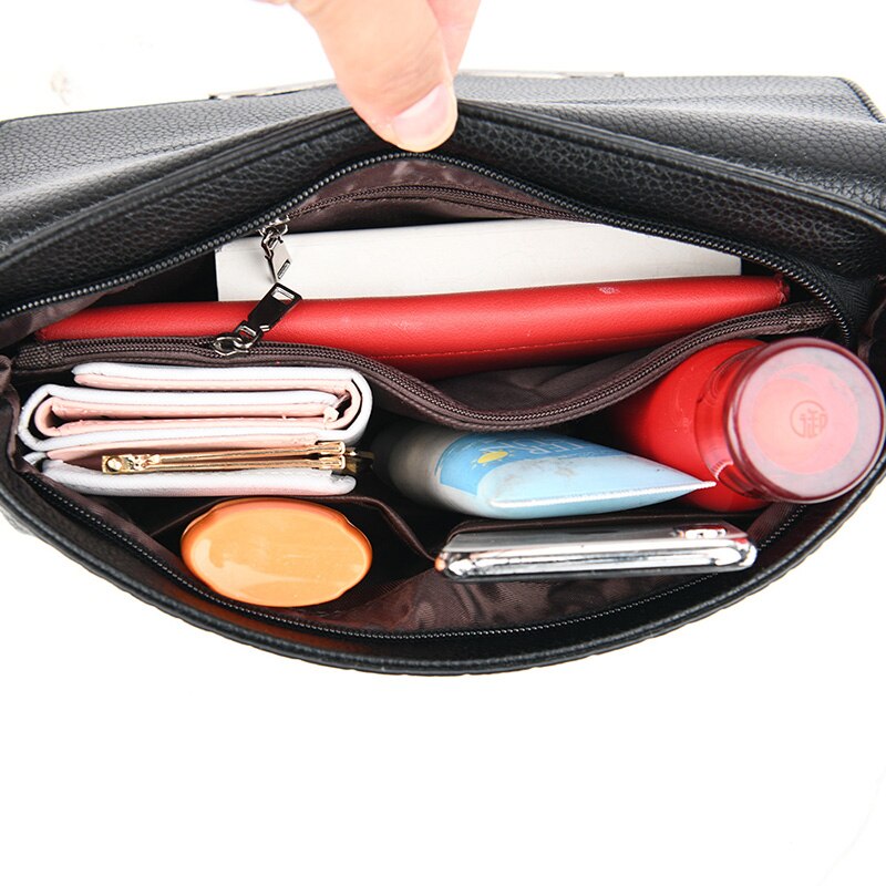 Oude Tang Vintage Tassen Voor Vrouwen Zachte Pu Lederen Luxe Handtassen Vrouwen Tassen Vrouwelijke Messenger Schoudertassen Flap sac