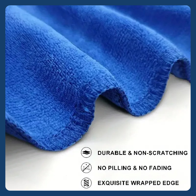 Mikrofiber rengjøringskluter lofrie mikrofiber rengjøringskluter gjenbrukbare rengjøringskluter med superabsorberende egenskaper til bilvinduer
