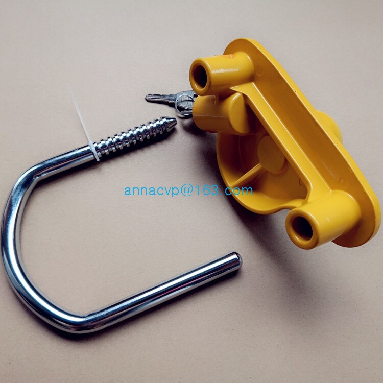 trailer lock, trailer coupling lock, anti theft trailer lock,tow ball coupling yellow hitch lock