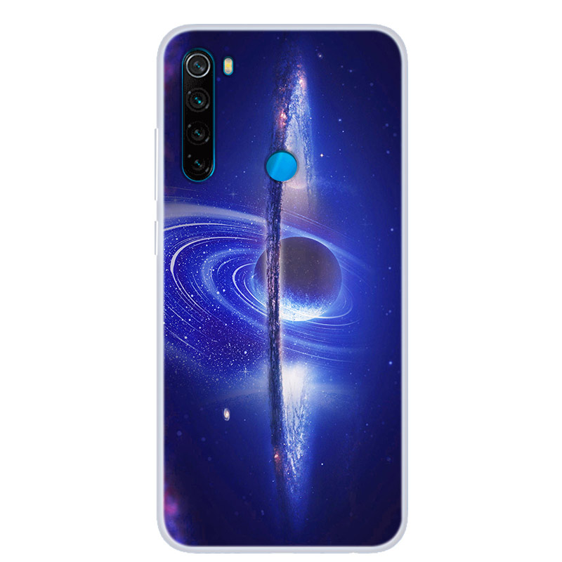 For Xiaomi Redmi Note 8T Case Silicone Soft TPU Phone Case Coque Xiomi Redmi Note 8T Cover Space for Redmi Note8T 8 T Bumper: 6