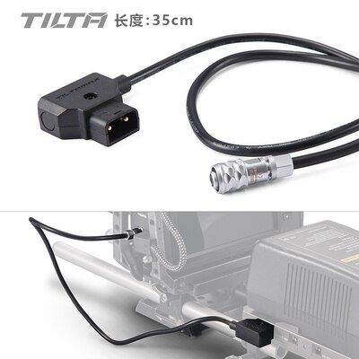 Tilta bmpcc 4k 6k bur full bur halv bur ssd kjøre holder topphåndtak bunnplate sunhood til blackmagic bmpcc 4k 6k tilbehør: P-trykk strømkabel