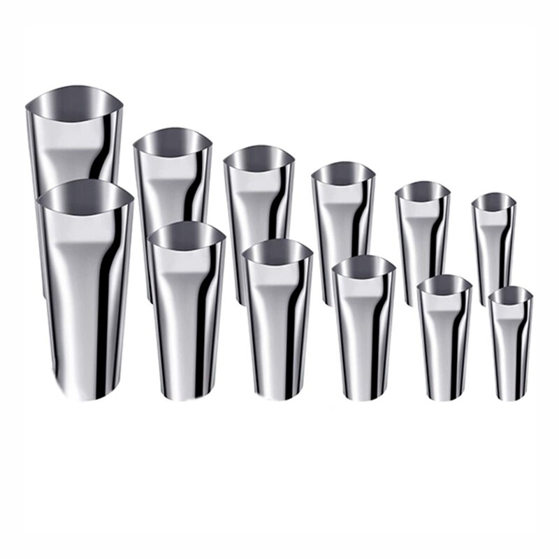 28 Pcs Breeuwen Gereedschap, Kalefateren Nozzle Applicator Breeuwen Finisher Nozzle Accessoires, Kit Afwerking Tool