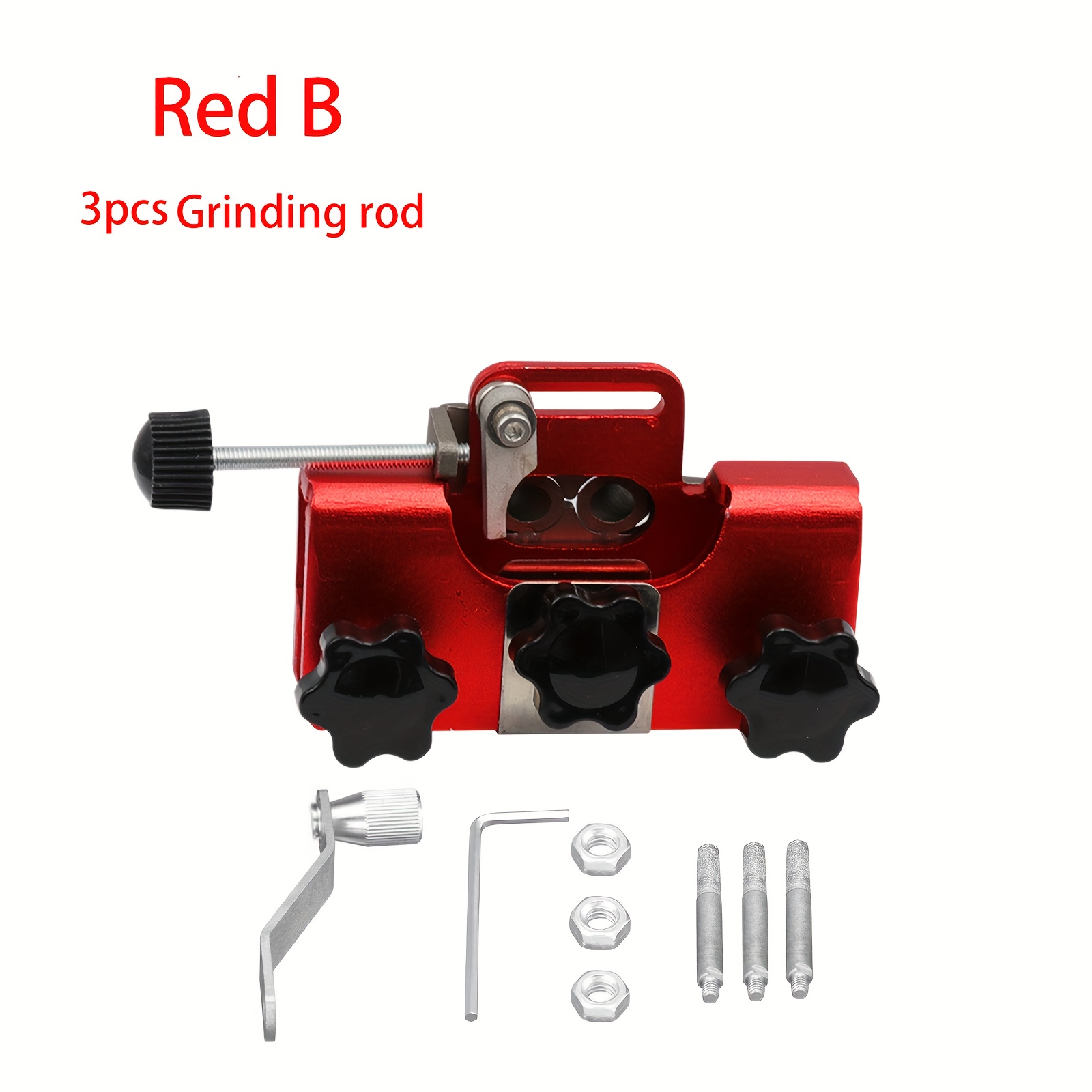 Afilador de cadena de motosierra, herramienta portátil para afilar cadena de motosierra, piedras de molienda para carpintería, herramienta amoladora de motosierra eléctrica