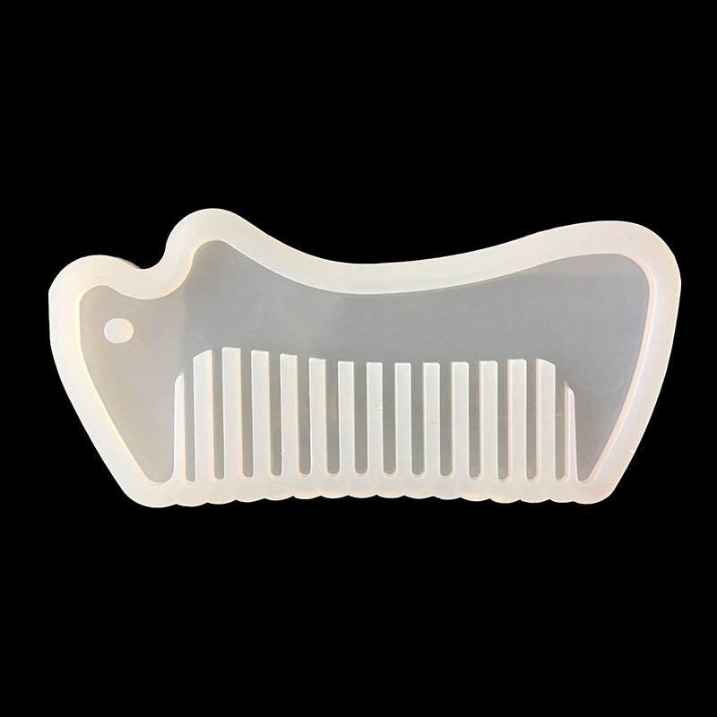 3d transparente uv-harz-silikonformen für kammformen, epoxidharzformen für diy-schmuckherstellung, werkzeuge, harzformen, silikon, weihnachten: C