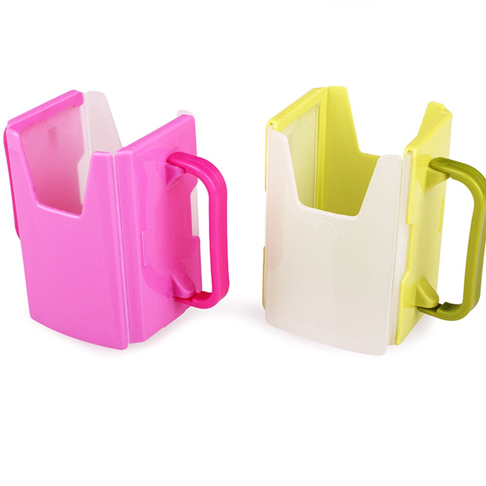 1Pcs Telescopic Baby Toddler Juice Milk Safety Box Bottle Cup Holder with Handles Baby Feeding Supplies Tableware Cup Box