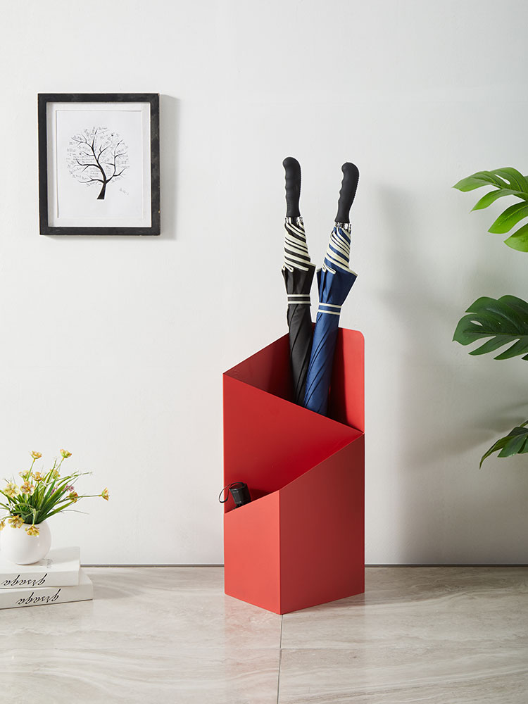 Iron Umbrella Stand Free Standing Umbrella Holder Organizer Non-Slip Umbrella Storage Rack Shelf For Home Hallway Entryway