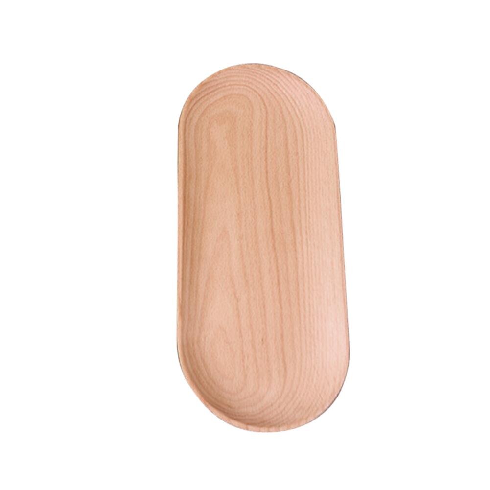 Grand Plateau De Service En Bois D'acacia - 55,9 X 40,9 Cm - Avec Poignées Métal - Pour Petit-déjeuner, Salon, Table Basse